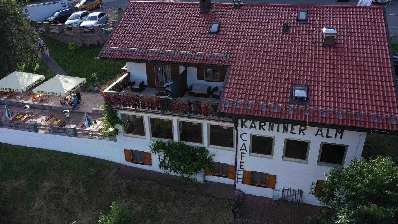 Hôtel Berggasthof Karntner Alm à Mittenwald Extérieur photo
